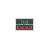 Elektronische frei - besetzt Anzeige Tafel hinterleuchtet...
