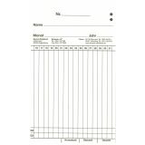 500 St&uuml;ck Stempelkarten Schema G 316 - 9156 QR 900