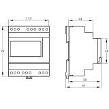 Schaltcomputer elektronische Schaltuhr Zeitschaltuhr Hugo M&uuml;ller SC 98.20 pro4