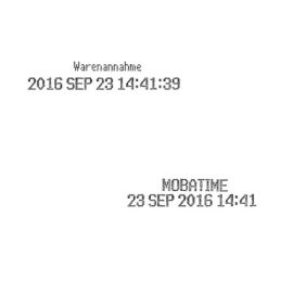 Zeit- und Datumstempler Belegstempler B&Uuml;RK MOBATIME ZS 6000