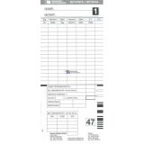 200 St. Stempelkarten = 4 x Nr. 1 - 50 BZ13TB7A BZ13CAL Timeboy Zi