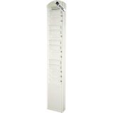 Kartenkasten Kartenhalter f&uuml;r 15 Stempelkarten 86 x 180 mm 15 F&auml;cher