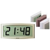 LCD Digital Funkuhr für Innenräume Christalys 7 Bodet Wanduhr Büro